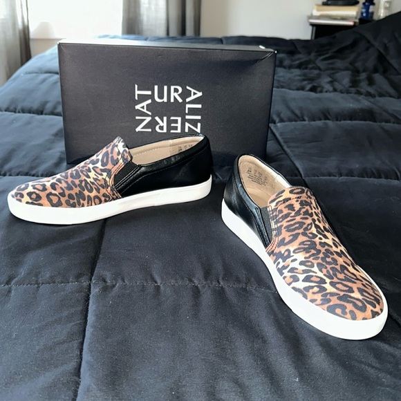 Cheetah Print Slip On Sneaker - Picture 5 of 11